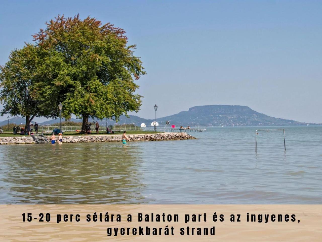 Estina House Villa Balatonboglar Bagian luar foto