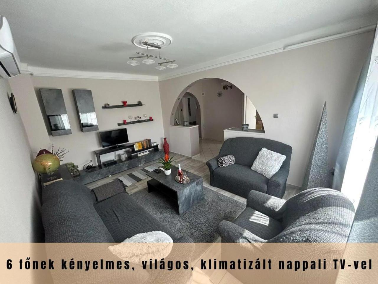 Estina House Villa Balatonboglar Bagian luar foto